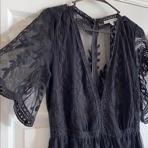 Haute Monde Black Dress